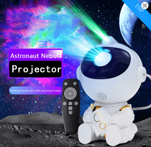 Proyector LED de galaxias, luz nocturna, decoración de dormitorio